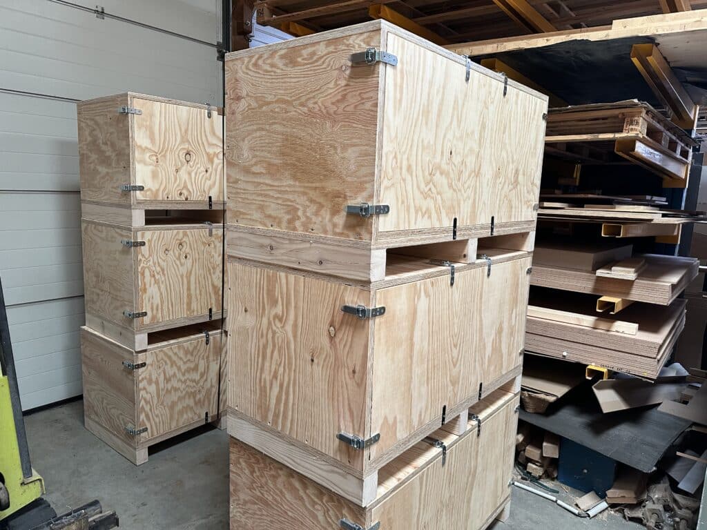 Fabrication de caisse de transport