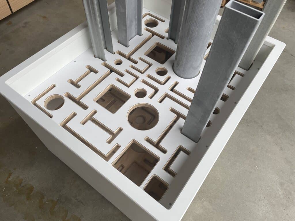 Support pour profilés